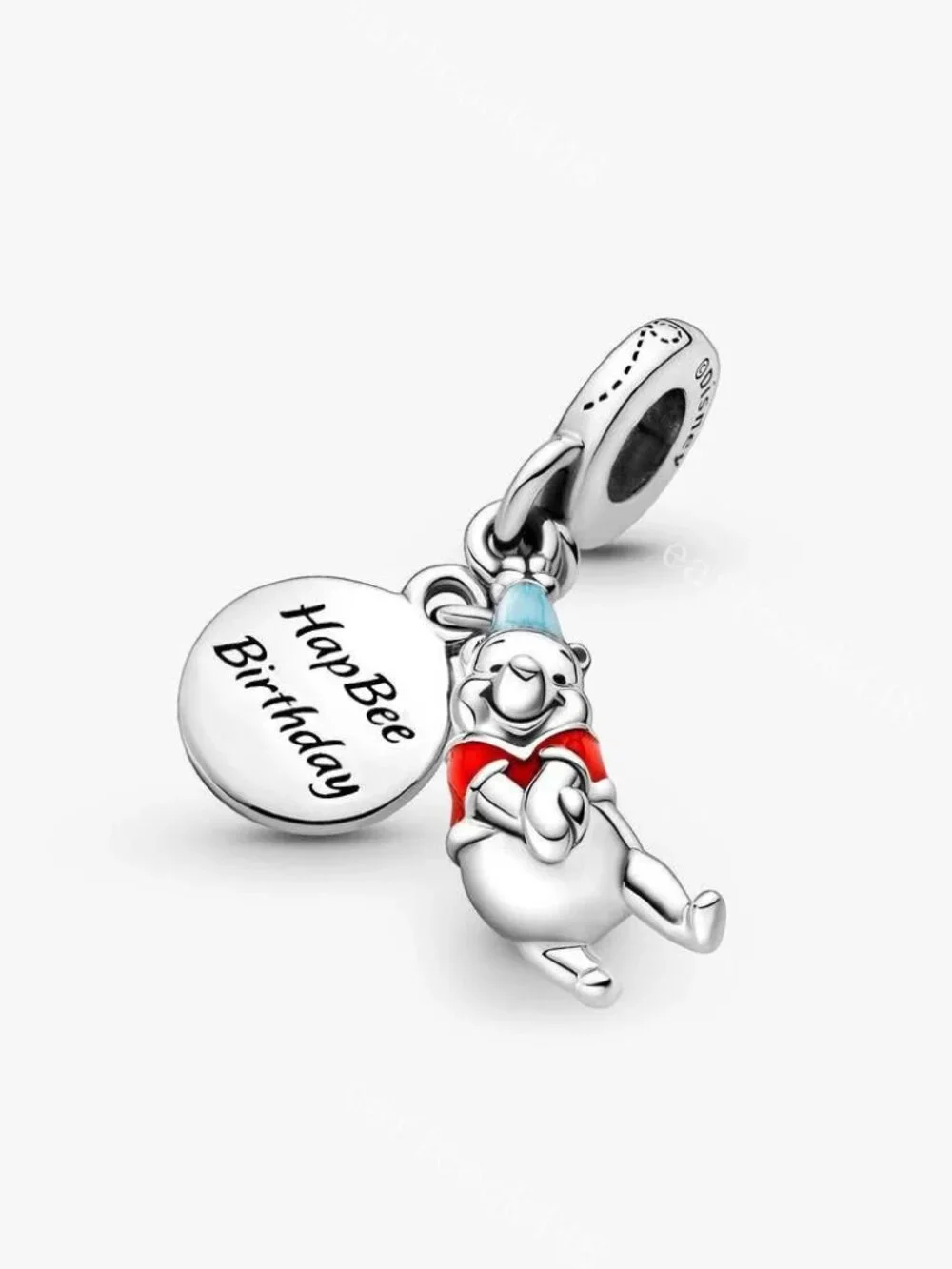 Disney Winnie the Pooh Birthday Dangle Charm